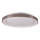 LED Dimmable bathroom ceiling light GRAŻYNA LED/48W/230V 3000-6000K d. 41 cm IP44 grey + remote control