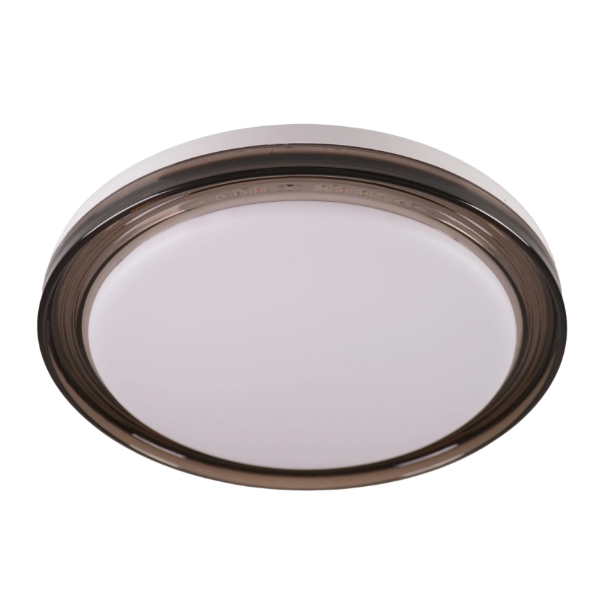 LED Dimmable bathroom ceiling light HALINA LED/48W/230V 3000-6000K d. 38 cm IP44 black + remote control