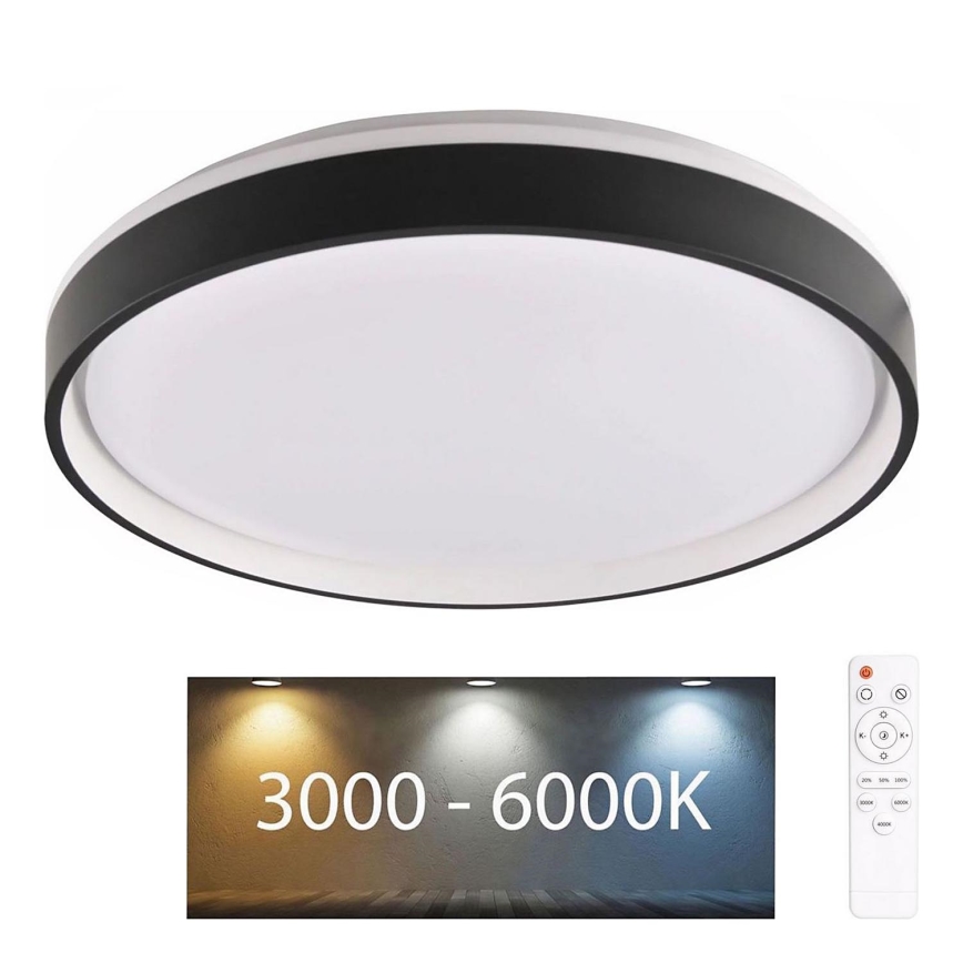 LED Dimmable bathroom ceiling light JADWIGA LED/42W/230V d. 38,5 cm 3000-6000K IP44 + remote control