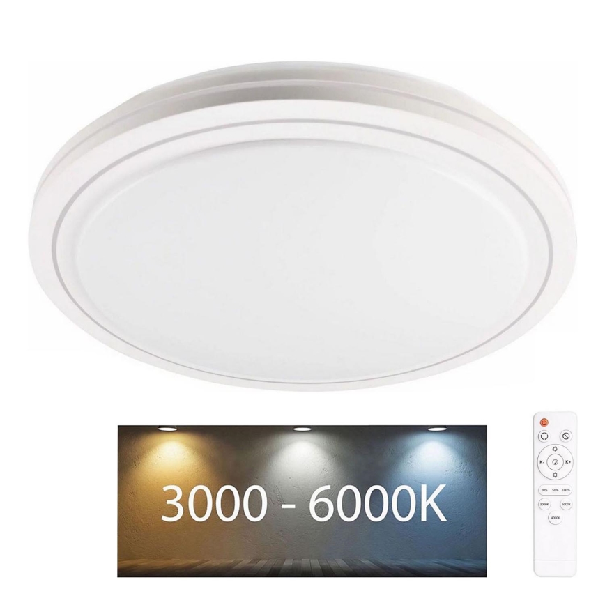 LED Dimmable bathroom ceiling light MARIAN LED/72W/230V d. 48 cm 3000-6000K IP44 + remote control