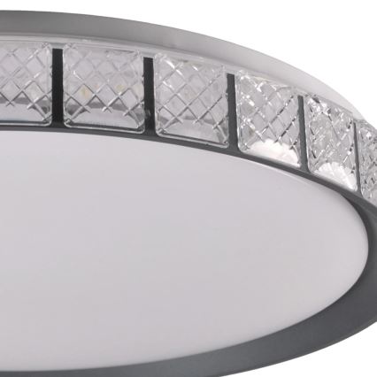 LED Dimmable bathroom ceiling light NINA LED/72W/230V d. 49 cm 3000-6000K IP44 + remote control