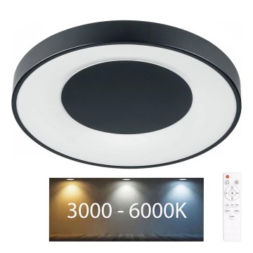 LED Dimmable bathroom ceiling light WITOLD LED/72W/230V d. 48 cm 3000-6000K IP44 + remote control