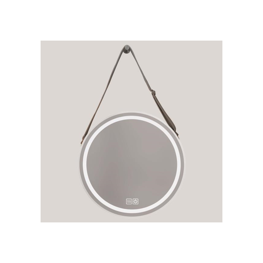 LED Dimmable bathroom heated backlit mirror LED/20W/230V 4000K IP44