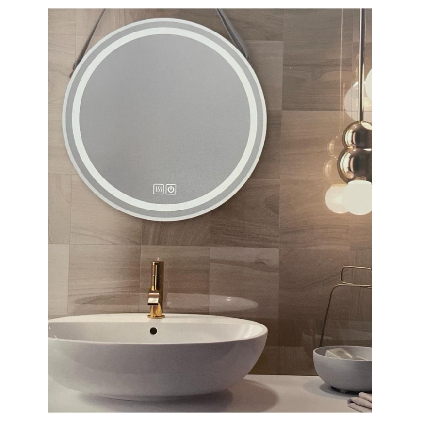 LED Dimmable bathroom heated backlit mirror LED/20W/230V 4000K IP44
