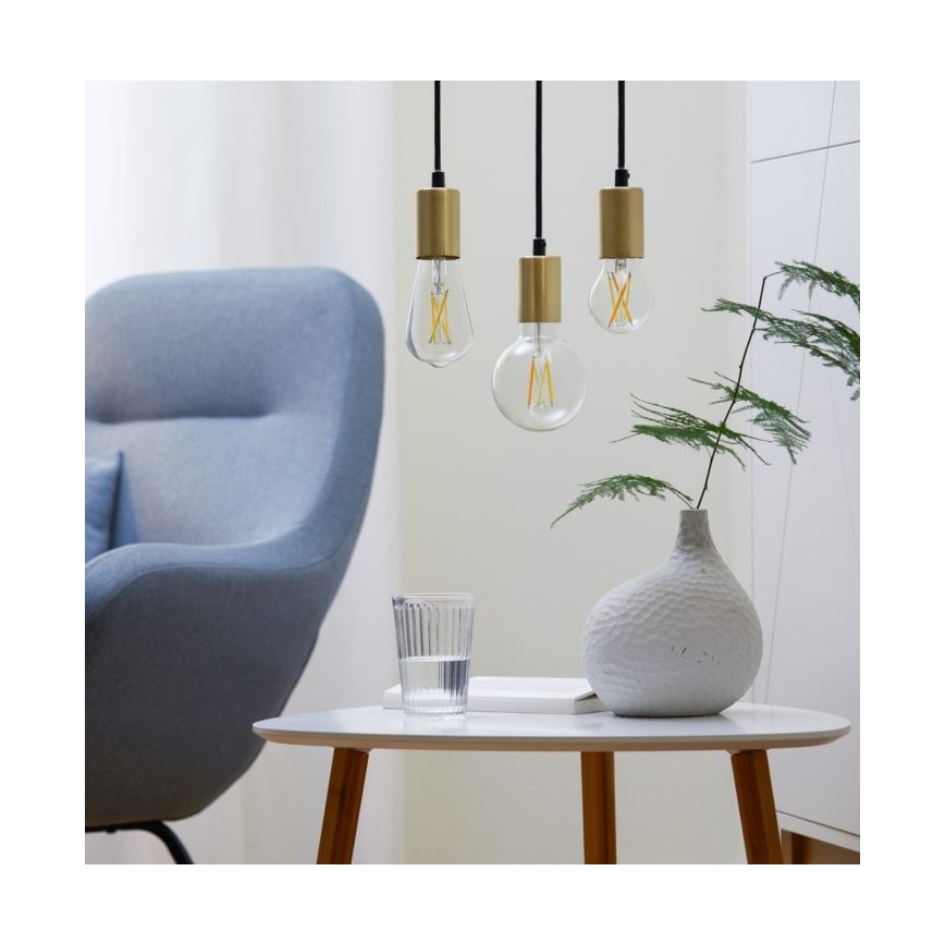 LED Dimmable bulb FILAMENT A60 E27/6,7W/230V 2700-6500K CRI 90 Wi-Fi - WiZ