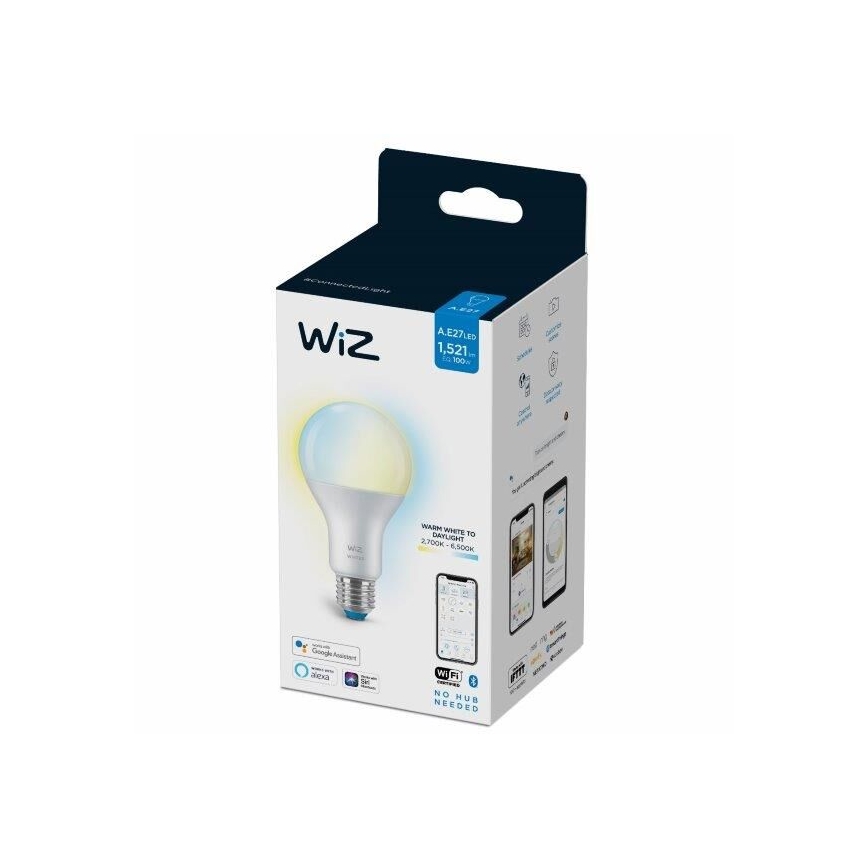 LED Dimmable bulb A67 E27/13W/230V 2700-6500K CRI 90 Wi-Fi - WiZ