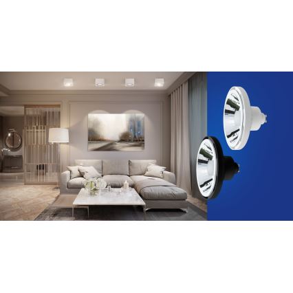 LED Dimmable bulb AR111 GU10/10W/230V 3000-6500K Wi-Fi Tuya 30° white