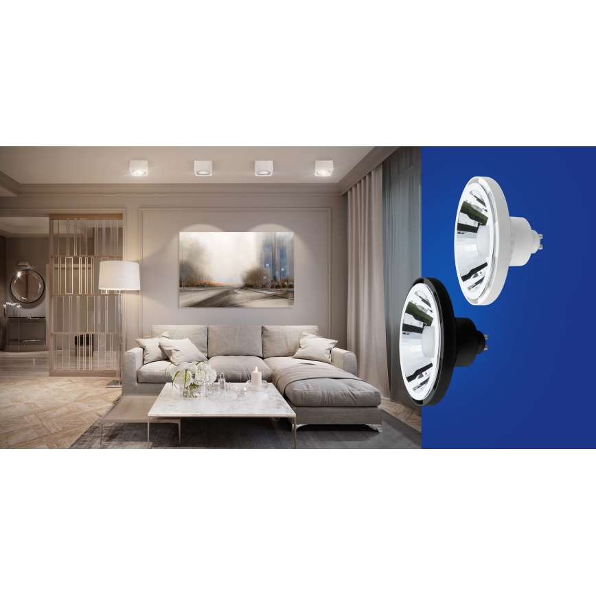 LED Dimmable bulb AR111 GU10/10W/230V 3000-6500K Wi-Fi Tuya 30° white