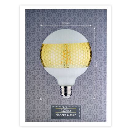 LED Dimmable bulb CLASSIC G125 E27/4,5W/230V 2500K - Paulmann 28770