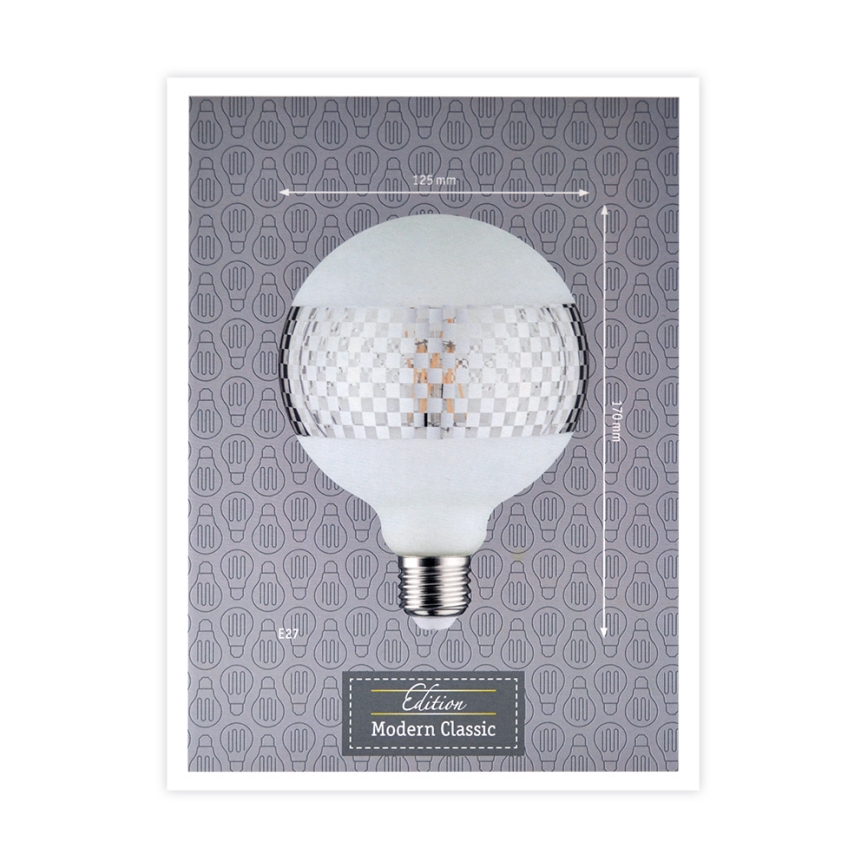 LED Dimmable bulb CLASSIC G125 E27/4,5W/230V 2600K - Paulmann 28742