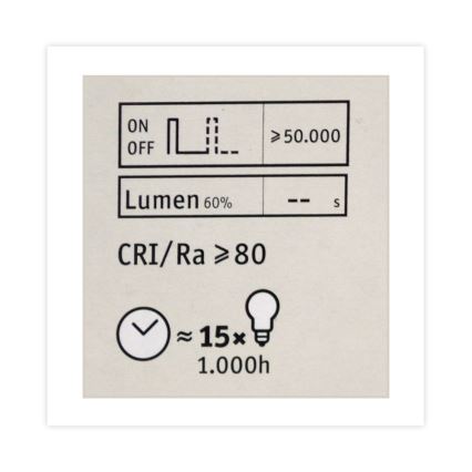 LED Dimmable bulb CLASSIC G125 E27/4,5W/230V 2600K - Paulmann 28742