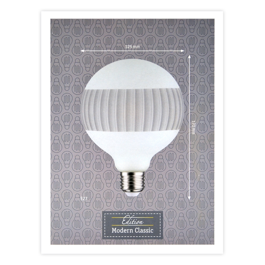 LED Dimmable bulb CLASSIC G125 E27/4,5W/230V 2600K - Paulmann 28743