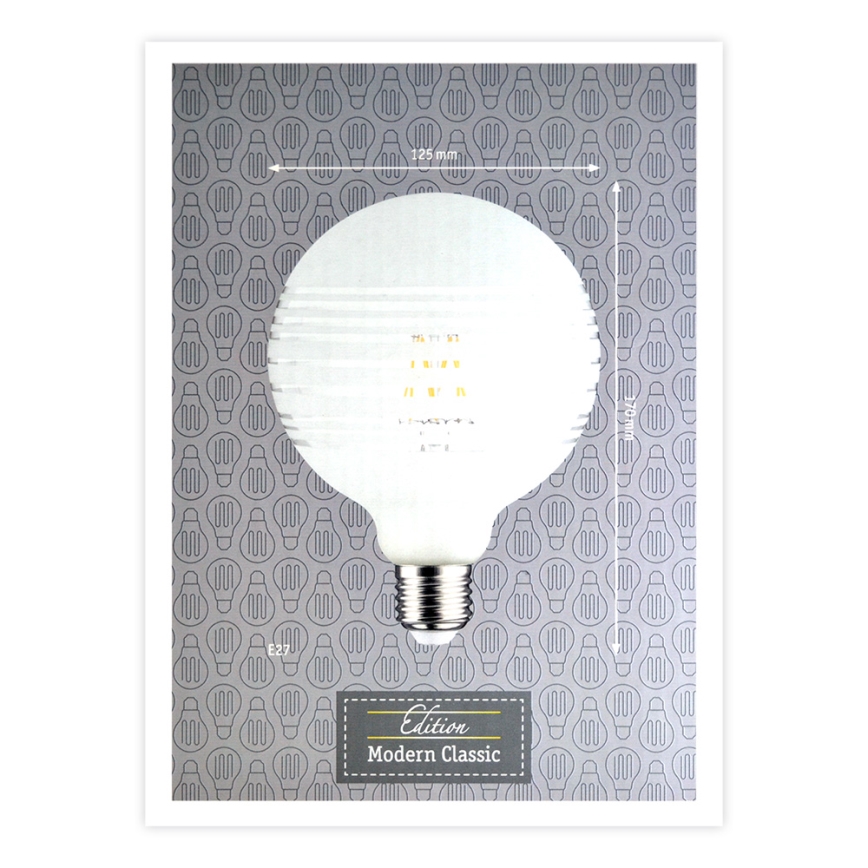 LED Dimmable bulb CLASSIC G125 E27/4,5W/230V 2600K - Paulmann 28744