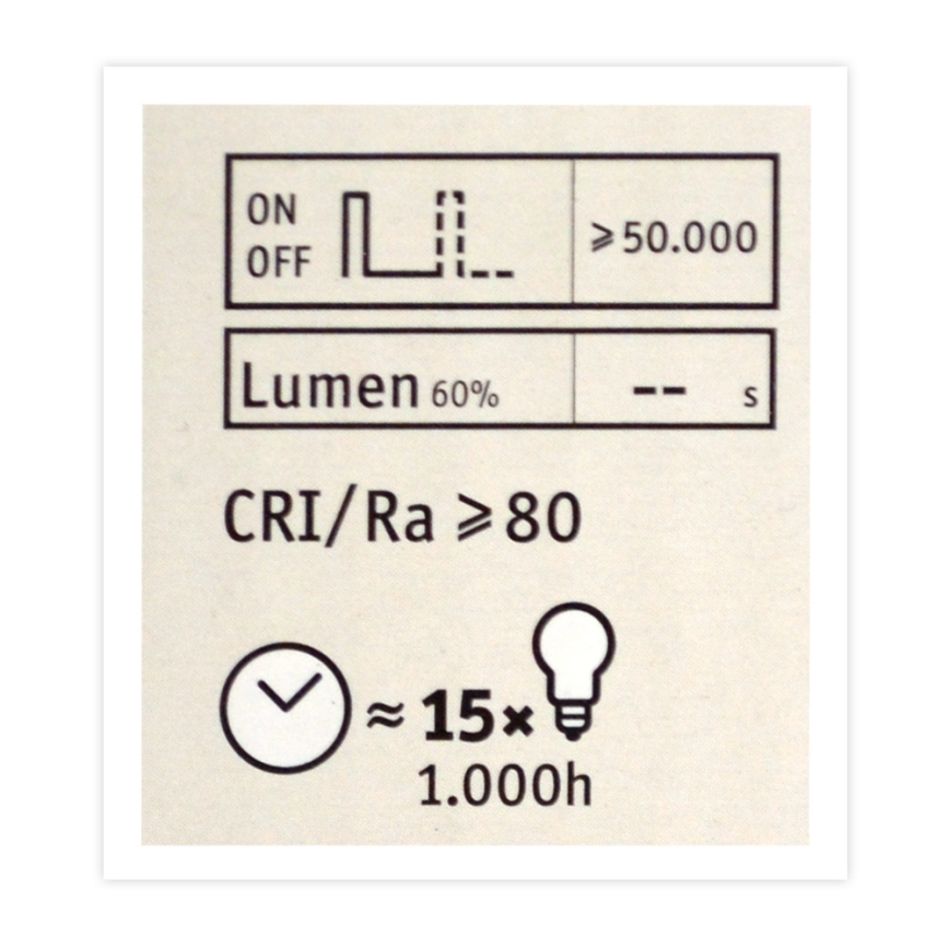 LED Dimmable bulb CLASSIC G125 E27/4,5W/230V 2600K - Paulmann 28744