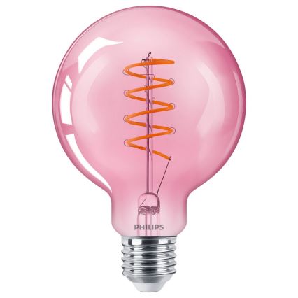 LED Dimmable bulb DECO Philips G93 E27/4,5W/230V 1800K