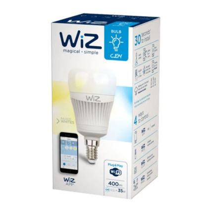 LED Dimmable bulb E14/6,5W/230V 2700-6500K Wi-Fi - WiZ