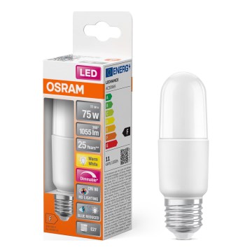 LED Dimmable bulb E27/11W/230V 2700K CRI 90 - Osram