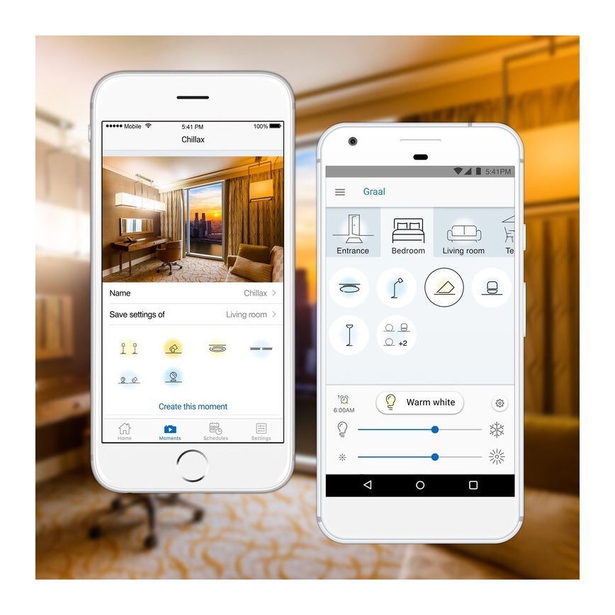 LED Dimmable bulb E27/15W/230V 2700-6500K Wi-Fi - WiZ