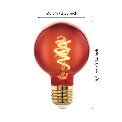 LED Dimmable bulb E27/4W/230V 2000K - Eglo 110198