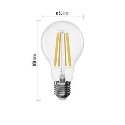 LED Dimmable bulb FILAMENT A60 E27/11W/230V 4000K