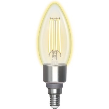 LED Dimmable bulb FILAMENT C35 E14/4,5W/230V 2700-6500K Wi-Fi - Aigostar