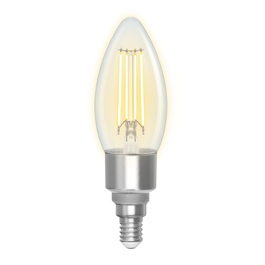 LED Dimmable bulb FILAMENT C35 E14/4,5W/230V 2700-6500K Wi-Fi - Aigostar