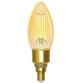 LED Dimmable bulb FILAMENT C35 E14/4,5W/230V 2700-6500K Wi-Fi - Aigostar