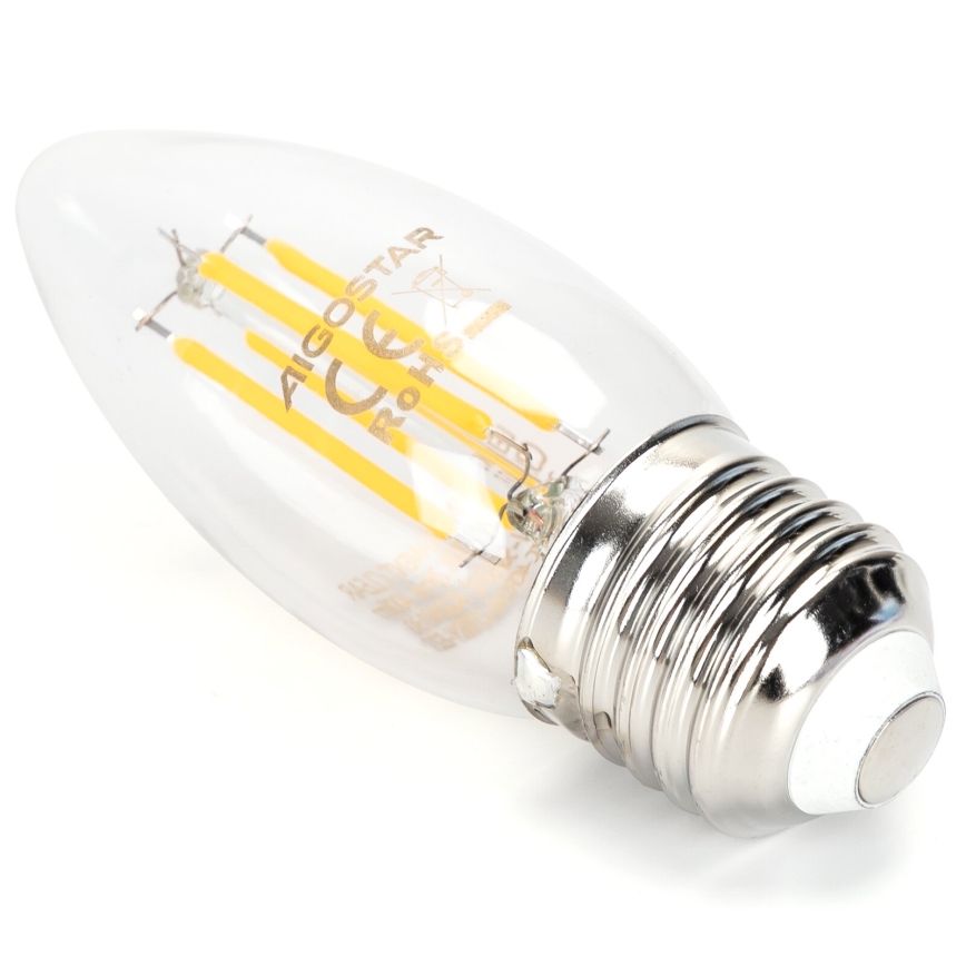 LED Dimmable bulb FILAMENT C35 E27/4W/230V 2700K - Aigostar