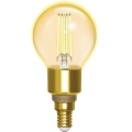 LED Dimmable bulb FILAMENT G45 E14/4,5W/230V 2700-6500K Wi-Fi - Aigostar