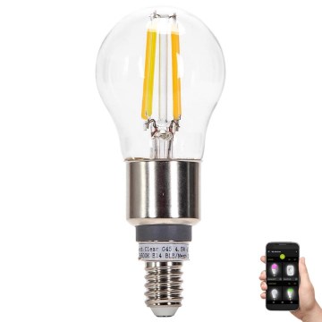 LED Dimmable bulb FILAMENT MESH Smart G45 E14/4,5W/230V 2700-6500K - Aigostar