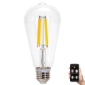 LED Dimmable bulb FILAMENT MESH Smart ST64 E27/6W/230V 2700-6500K - Aigostar