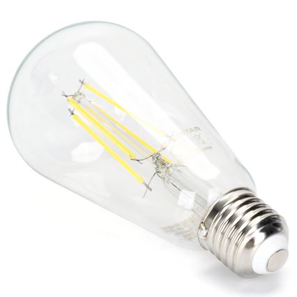 LED Dimmable bulb FILAMENT ST64 E27/6W/230V 6500K - Aigostar