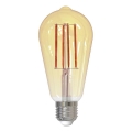 LED Dimmable bulb FILAMENT VINTAGE ST64 E27/12W/230V 2000K