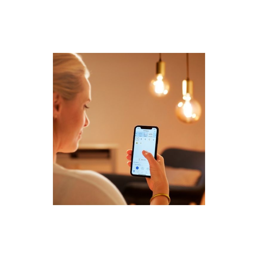 LED Dimmable bulb FILAMENT G125 E27/7W/230V 2700-6500K CRI 90 Wi-Fi - WiZ