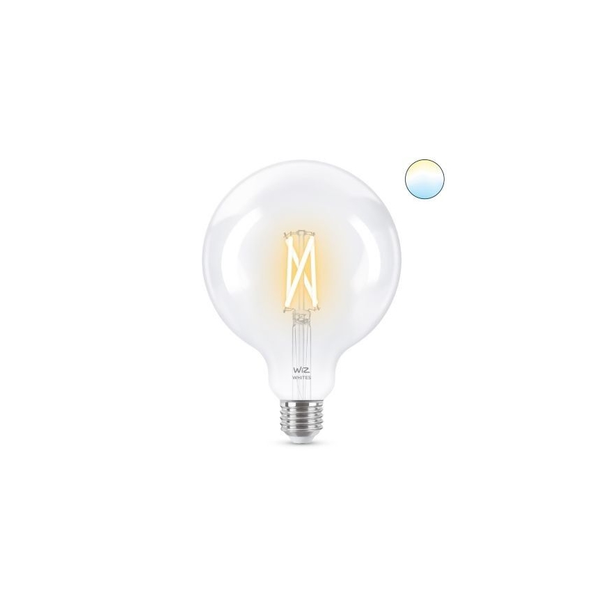 LED Dimmable bulb FILAMENT G125 E27/7W/230V 2700-6500K CRI 90 Wi-Fi - WiZ