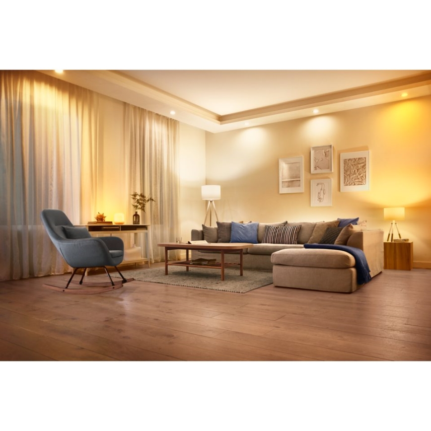 LED Dimmable bulb G95 E27/11W/230V 2700-6500K CRI 90 Wi-Fi - WiZ