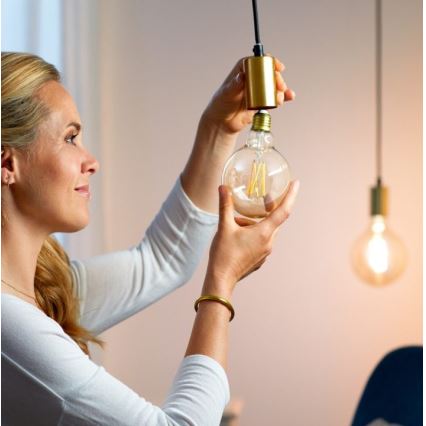 LED Dimmable bulb FILAMENT G95 E27/6,7W/230V 2700-6500K CRI 90 Wi-Fi - WiZ