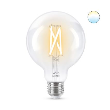 LED Dimmable bulb FILAMENT G95 E27/6,7W/230V 2700-6500K CRI 90 Wi-Fi - WiZ