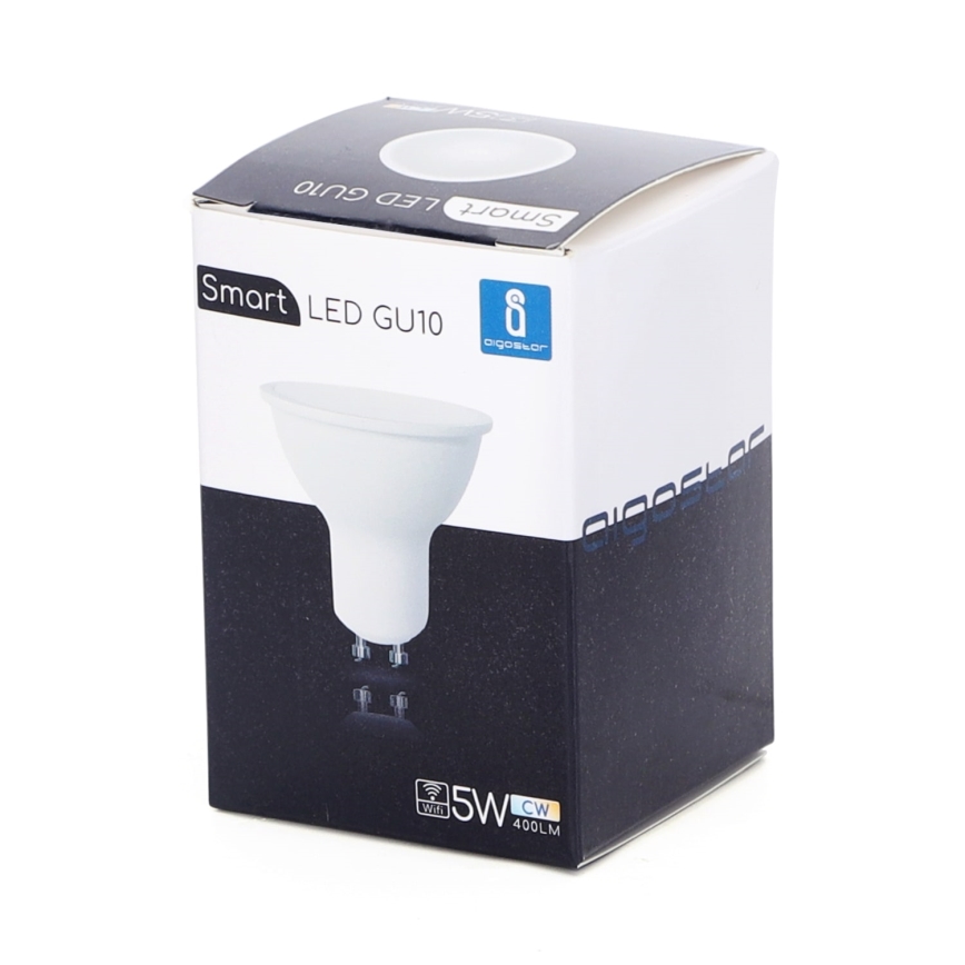 LED Dimmable bulb GU10/5W/230V 3000-6500K Wi-Fi - Aigostar