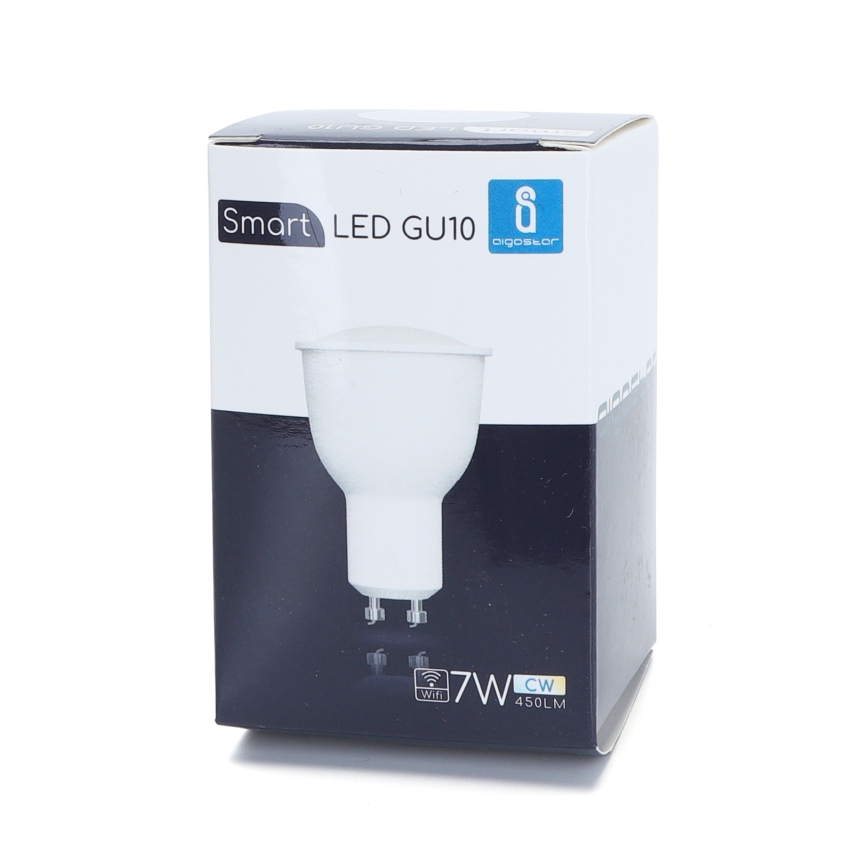 LED Dimmable bulb GU10/7W/230V 3000-6500K Wi-Fi - Aigostar
