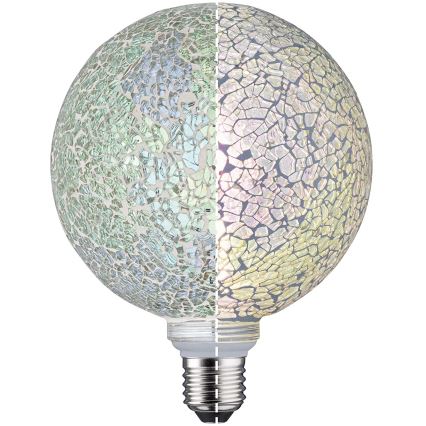 LED Dimmable bulb MOSAIC G125 E27/5W/230V 2700K - Paulmann 28745