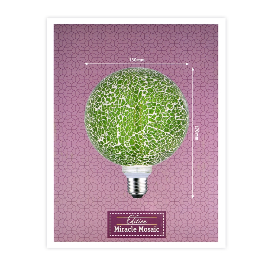 LED Dimmable bulb MOSAIC G125 E27/5W/230V 2700K - Paulmann 28747