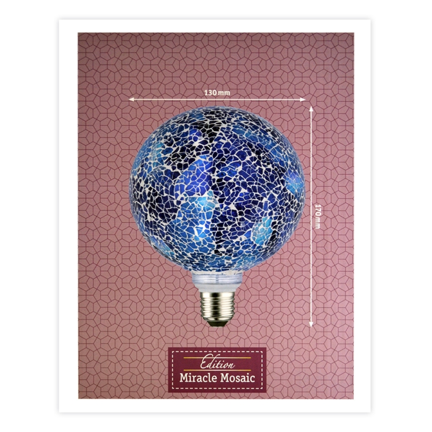 LED Dimmable bulb MOSAIC G125 E27/5W/230V 2700K - Paulmann 28750