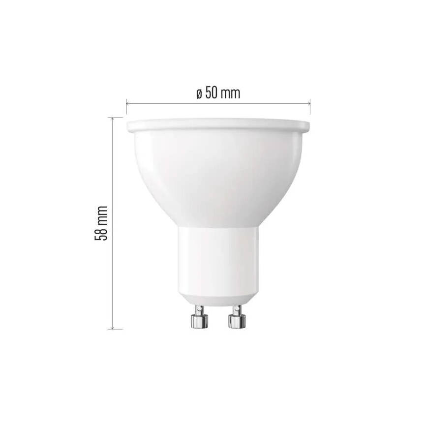LED Dimmable bulb MR16 GU10/7W/230V 4000K