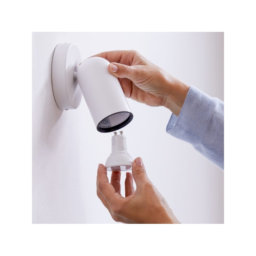 LED Dimmable bulb PAR16 GU10/4,7W/230V 2700-6500K CRI 90 Wi-Fi - WiZ