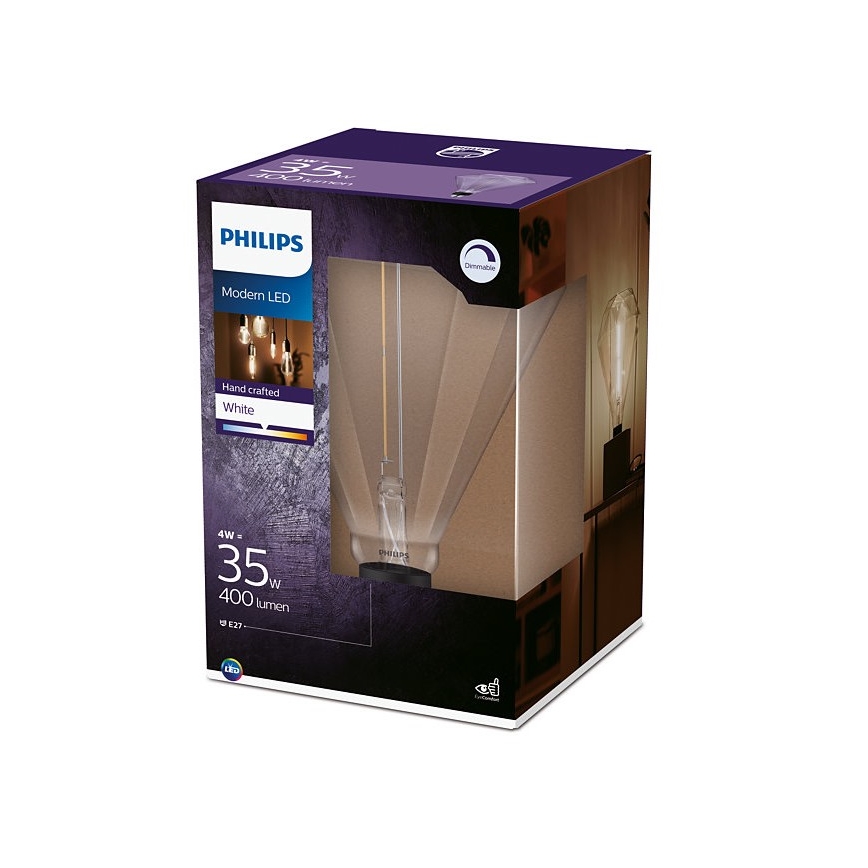 LED Dimmable bulb Philips E27/4W/230V 3000K