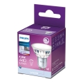LED Dimmable bulb Philips GU10/4,6W/230V 4000K