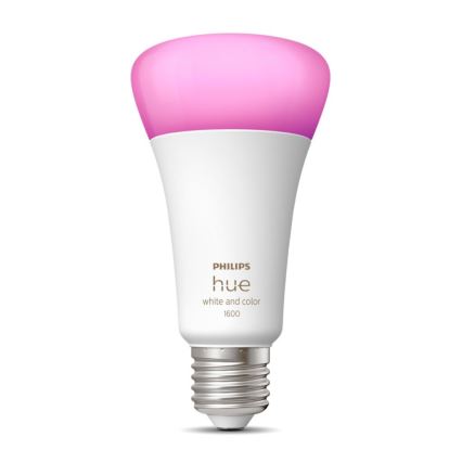 LED Dimmable bulb Philips Hue White And Color Ambiance A67 E27/13,5W/230V 2000-6500K