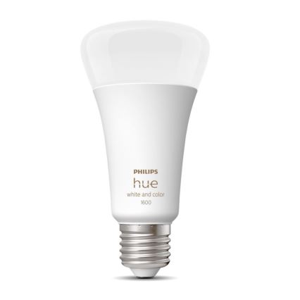 LED Dimmable bulb Philips Hue White And Color Ambiance A67 E27/13,5W/230V 2000-6500K