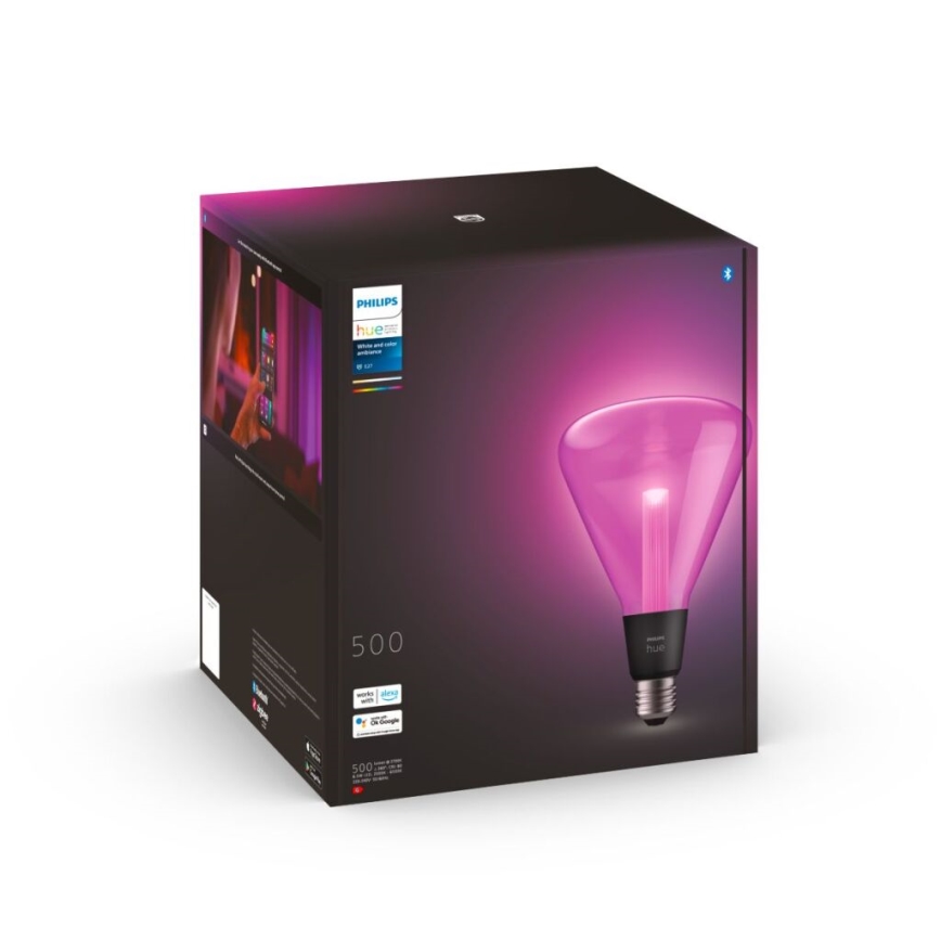 LED Dimmable bulb Philips Hue White And Color Ambiance E27/6,5W/230V 2000-6500K